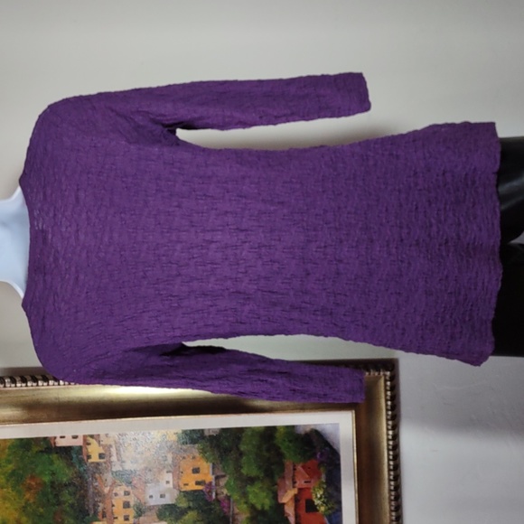 CSC Studio Stretch Pucker Knit Tunic Top - Picture 3 of 4